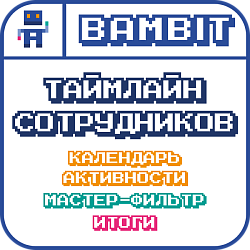 Таймлайн сотрудников